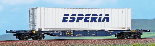 ACME 40401 - H0 - Containertragwagen Sgnss Esperia, Ep. V-VI, Cemat
